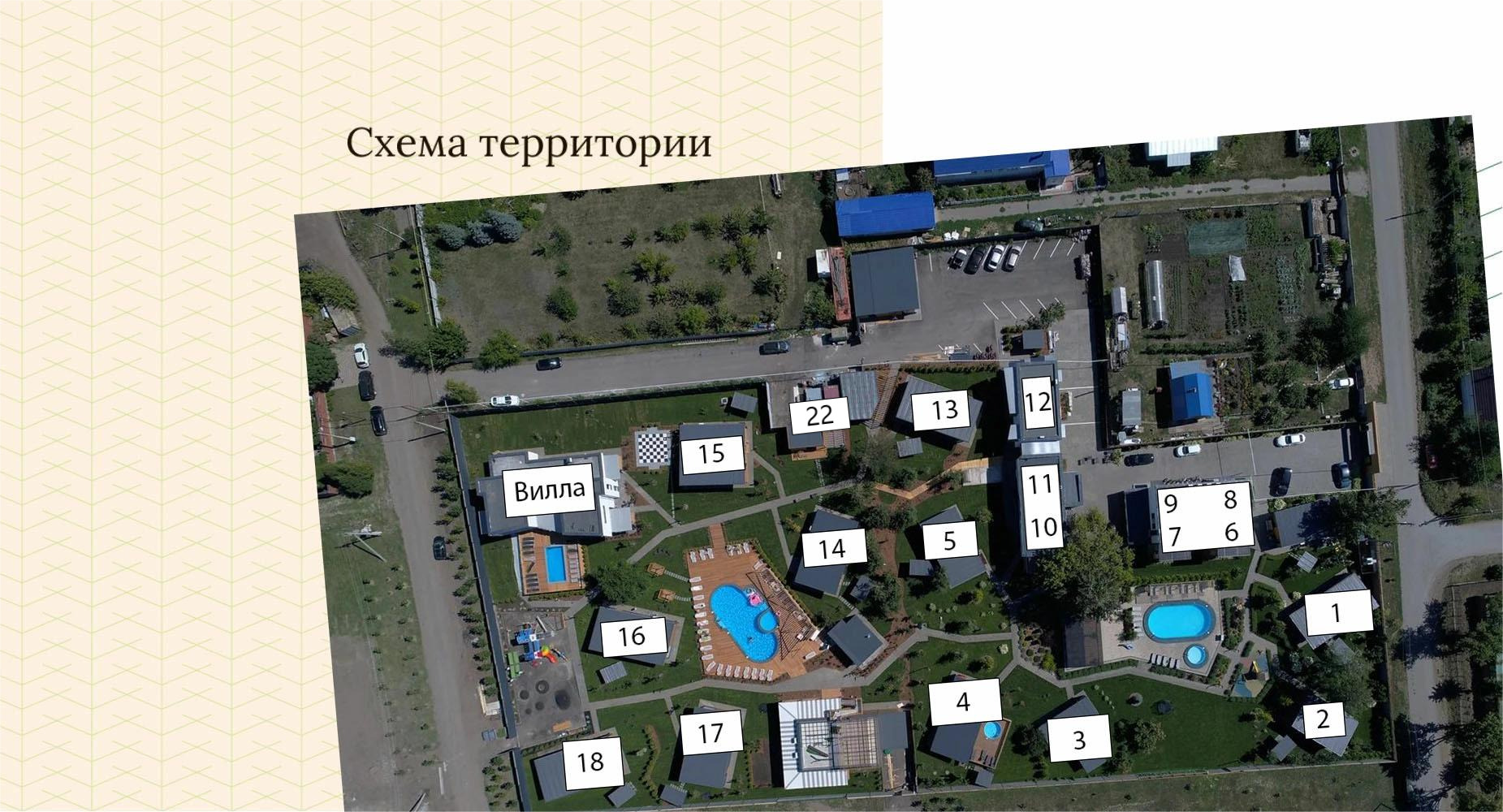 Схема территории
